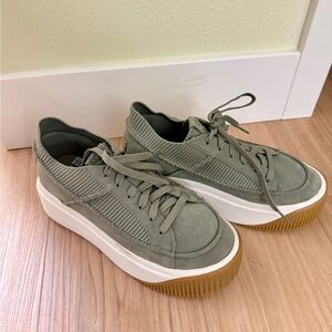 UGG Green Platform Sneakers
